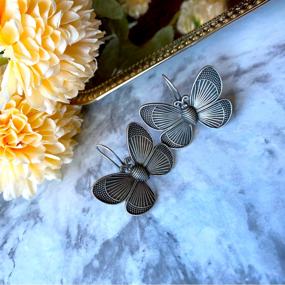 German silver earrings